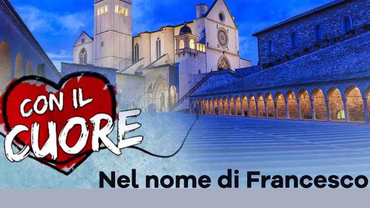 Con il cuore nel nome di Francesco in onda questa sera: tutti gli ospiti di Carlo Conti