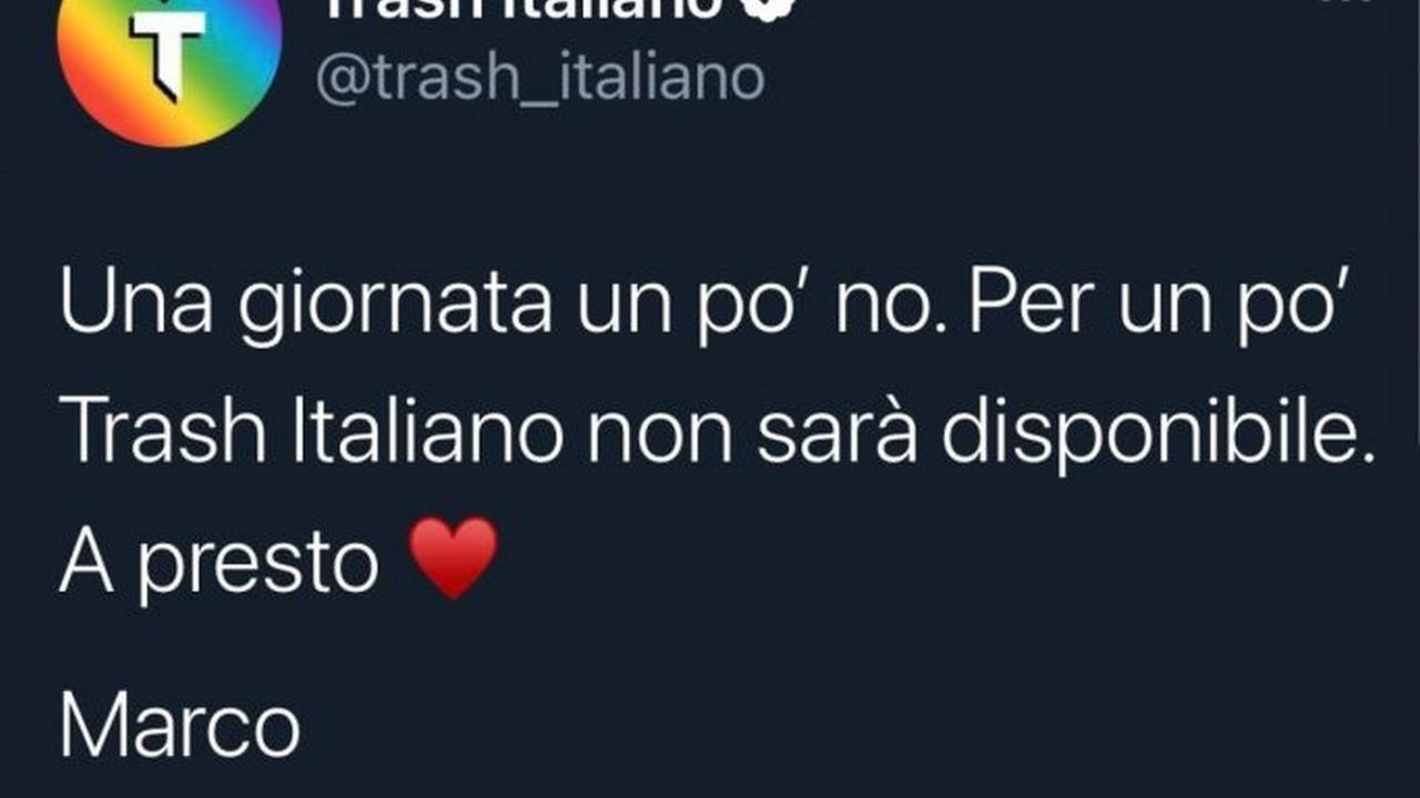 Che fine ha fatto Trash Italiano?