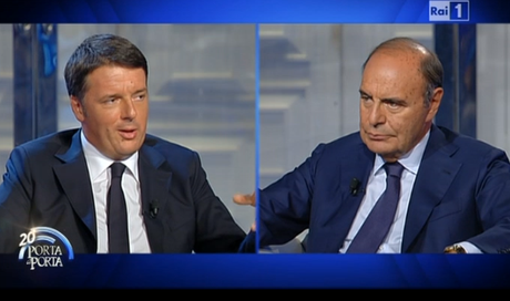 Porta a porta, prima puntata 7 settembre 2015: a Vespa occorreva un nome, a Renzi una vetrina. Lo spot elettorale prima, il promo fiction a notte fonda