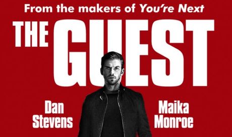 The Guest:  locandina del thriller con Dan Stevens