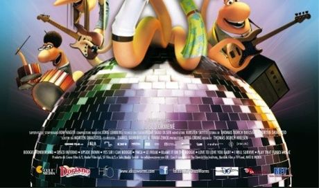 Barry, Gloria e i Disco Worms – locandina e foto del film d’animazione con Arisa