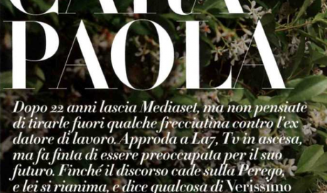 Cristina Parodi cattiva con la Perego: “Fu piacevole sapere che il mio Verissimo andava meglio”