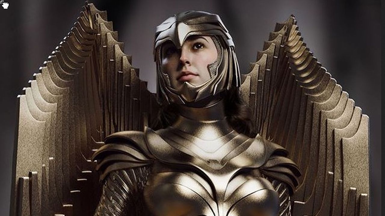 Wonder Woman 1984: nuova statua ufficiale mostra l’armatura dorata nel dettaglio