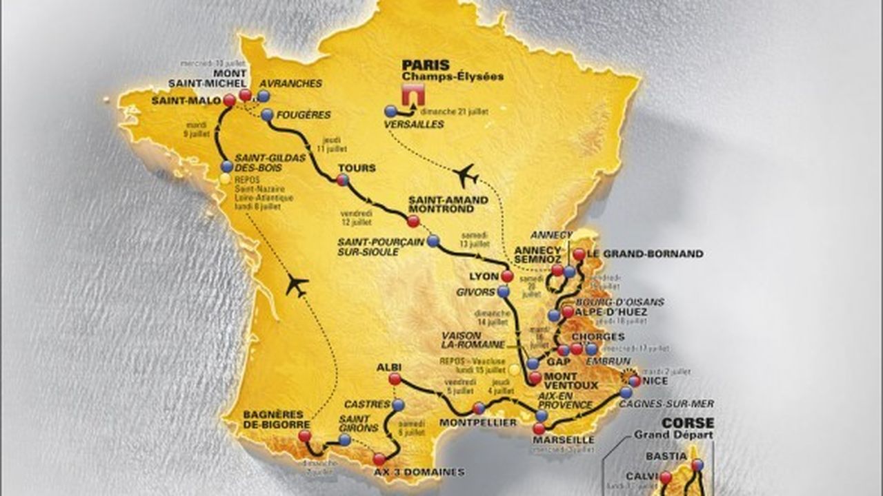 Tour de France 2013 in tv, su Rai ed Eurosport le tappe in diretta e in HD
