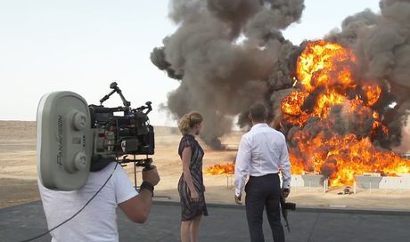 Spectre nel guiness dei primati per la più grande esplosione cinematografica di sempre