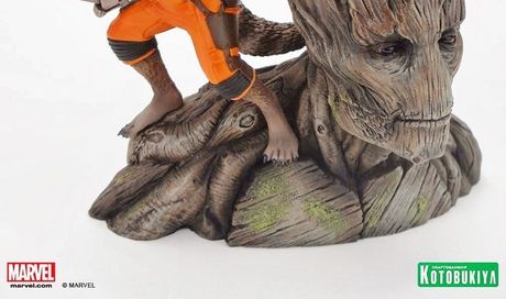 Guardians of the Galaxy: le statue di Groot, Rocket Racoon e Star-Lord