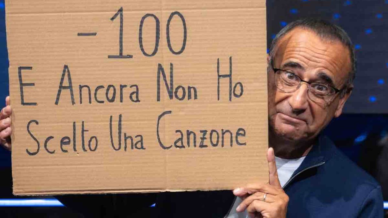Festival di Sanremo, fuga dei big: tra palco e realtà, le difficoltà di Carlo Conti a tre mesi dall’inizio della kermesse