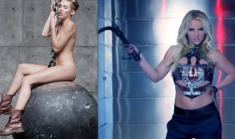 Miley Cyrus e Britney Spears, video troppo audaci per la tv francese: solo dopo le 22