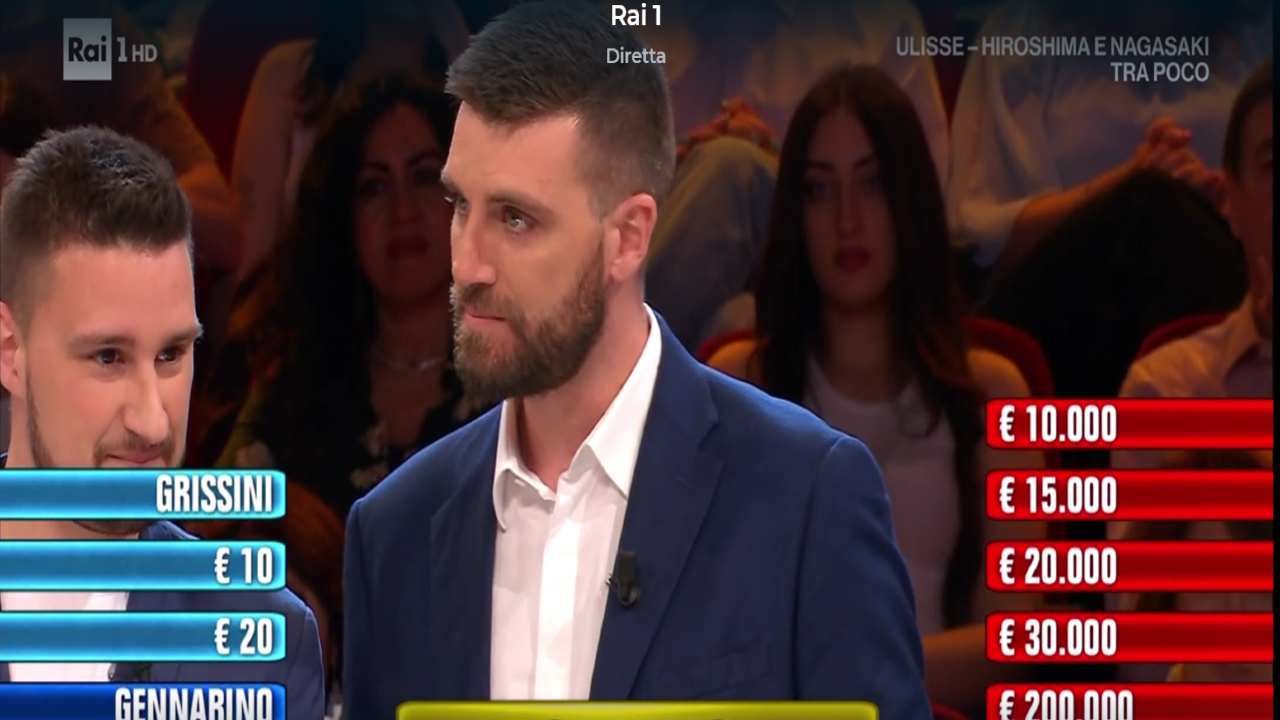 Affari Tuoi, la partita al cardiopalma di Andrea: ribaltata alla fine