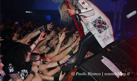 Crashdiet foto concerto Milano Factory 17 Maggio 2013