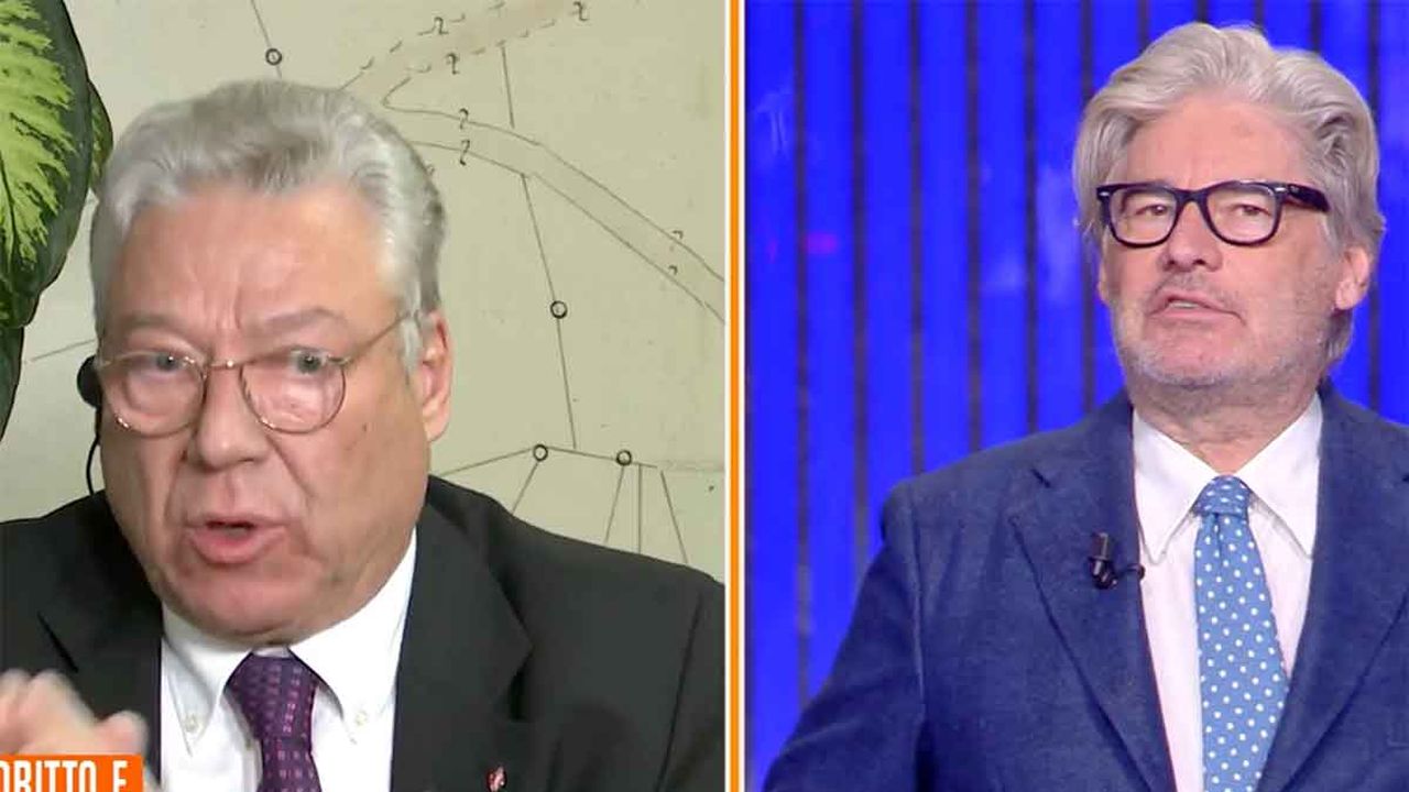 “Ci vediamo in tribunale”, Del Debbio furioso a Dritto e Rovescio. Cosa è successo