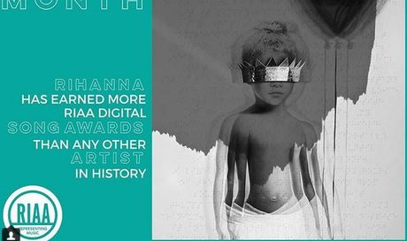 Rihanna, record: è l’artista che ha venduto più canzoni digitali di tutti