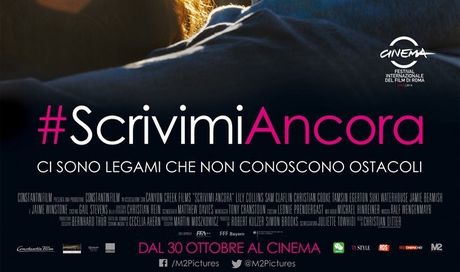 #ScrivimiAncora: locandina italiana della commedia romantica con Sam Claflin e Lily Collins