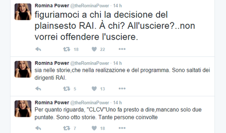 Così lontani così vicini sospeso, Romina Power: “Chi decide i palinsesti in Rai? L’usciere?”