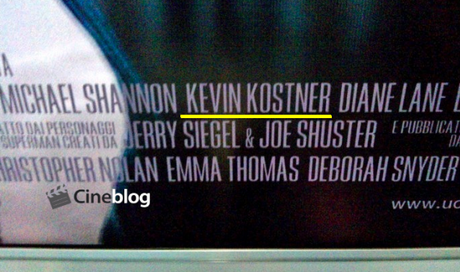 L’uomo d’acciaio e… Kevin Kostner