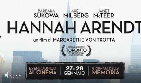 Hannah Arendt: la “banalità del male” al cinema nel Giorno della Memoria