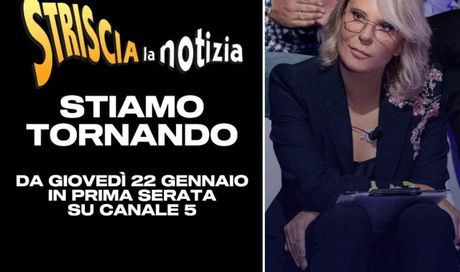 Striscia la Notizia, a sorpresa arriva Maria De Filippi: cosa farà la famosa conduttrice