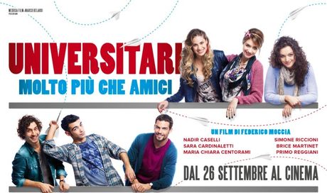 Universitari – molto più che amici: Federico Moccia torna al cinema – ecco la locandina ufficiale