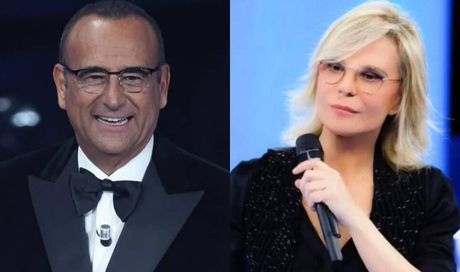 Stasera in TV: Carlo Conti sfida l’amica Maria De Filippi. ‘Ne vedremo delle belle’ contro il serale di ‘Amici’