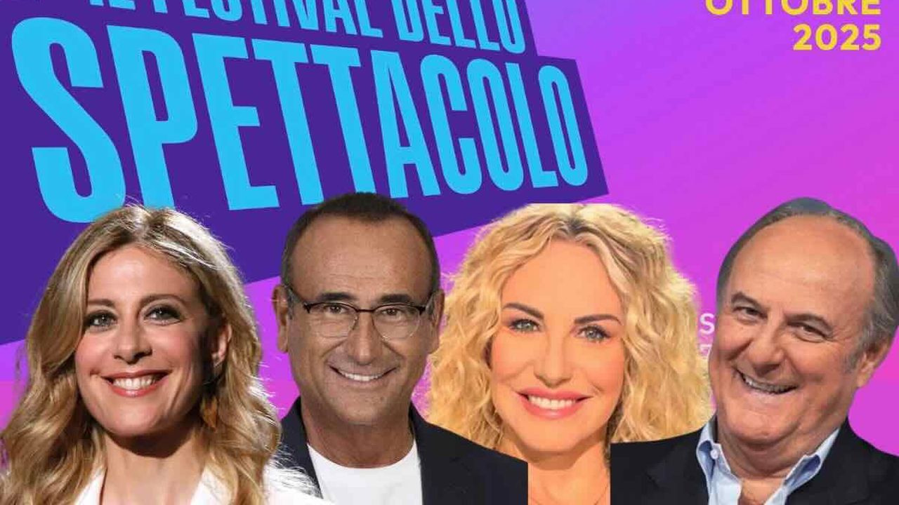 È nato il Festival dello Spettacolo, il primo evento dedicato all’intrattenimento: tra i Big Carlo Conti e Antonella Clerici