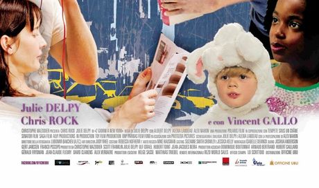 2 giorni a New York – locandina italiana e foto della commedia di Julie Delpy