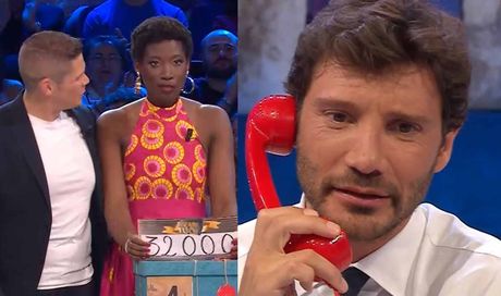 Affari Tuoi, Joelle dal Veneto accetta 32.000 euro. Scacco matto del Dottore