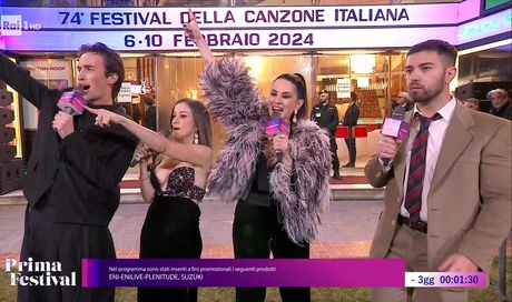PrimaFestival al via tra Amadeus padrino e Paola e Chiara in forma. Stanga e Cabras anti-televisivi