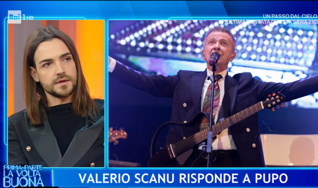 Valerio Scanu contro Pupo: “Ogni volta una versione differente. L’anno scorso tirò addirittura in ballo Napolitano”