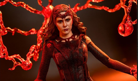 Doctor Strange nel Multiverso della Follia: action figure Hot Toys di Scarlet Witch / Elizabeth Olsen