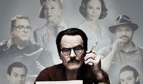 L’ultima parola – La vera storia di Dalton Trumbo: locadina italiana e foto del biopic con Bryan Cranston