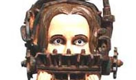 Saw – L’enigmista: statuina di Amanda con la trappola per orsi