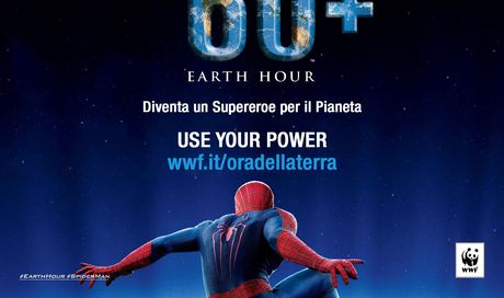 Spider-Man e Earth Hour 2014 per salvare la terra