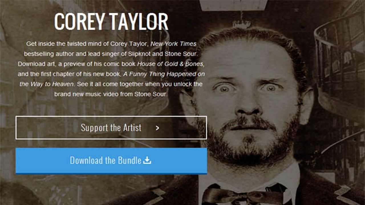 Corey Taylor: download gratis da BitTorrent dei suoi ultimi lavori