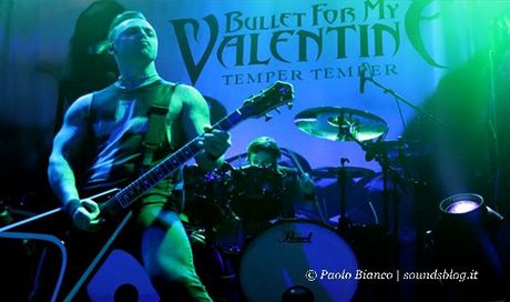 Bullet For My Valentine a Milano: foto, video e commenti dal concerto all’Alcatraz, 13 Febbraio 2014